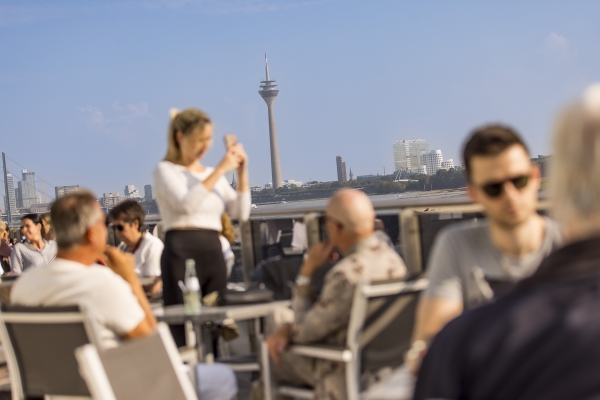 Digital Ethics Summit 2024, in der Pause gings auf Sonnendeck